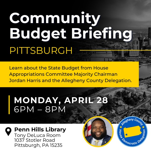 ACDelegation's tweet image. The @ACDelegation will hold a community budget briefing alongside Rep. Jordan Harris next Monday.

Those who are unable to attend in person can view the briefing live on the 28th by clicking youtube.com/watch?v=7eM8-4…