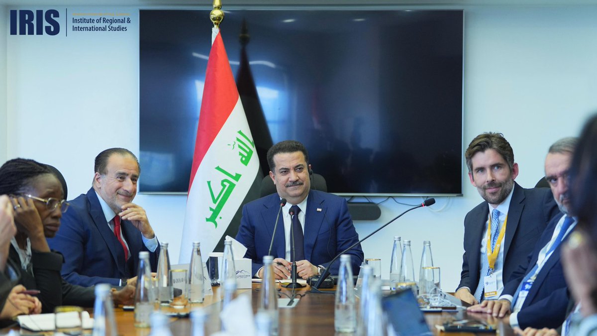 IRIS (@irismideast) on Twitter photo As part of the Sulaimani Forum’s proceedings, IRIS hosted a roundtable featuring Iraq’s Prime Minister <a href="/IraqiPMO/">المكتب الإعلامي لرئيس الوزراء 🇮🇶</a>, Mohammed Shia Al Sudani <a href="/mohamedshia/">محمد شياع السوداني</a>. During the session, researchers from @irismideast, <a href="/CH_MENAP/">Chatham House MENA</a>, <a href="/CrisisGroup/">Crisis Group</a>, <a href="/ArabReform_ARI/">Arab Reform Initiative / مبادرة الإصلاح العربي</a>, <a href="/IAIonline/">Istituto Affari Internazionali - IAI</a>
, <a href="/ifi_aub/">IFI at AUB</a> and other As part of the Sulaimani Forum’s proceedings, IRIS hosted a roundtable featuring Iraq’s Prime Minister <a href="/IraqiPMO/">المكتب الإعلامي لرئيس الوزراء 🇮🇶</a>, Mohammed Shia Al Sudani <a href="/mohamedshia/">محمد شياع السوداني</a>. During the session, researchers from @irismideast, <a href="/CH_MENAP/">Chatham House MENA</a>, <a href="/CrisisGroup/">Crisis Group</a>, <a href="/ArabReform_ARI/">Arab Reform Initiative / مبادرة الإصلاح العربي</a>, <a href="/IAIonline/">Istituto Affari Internazionali - IAI</a>
, <a href="/ifi_aub/">IFI at AUB</a> and other