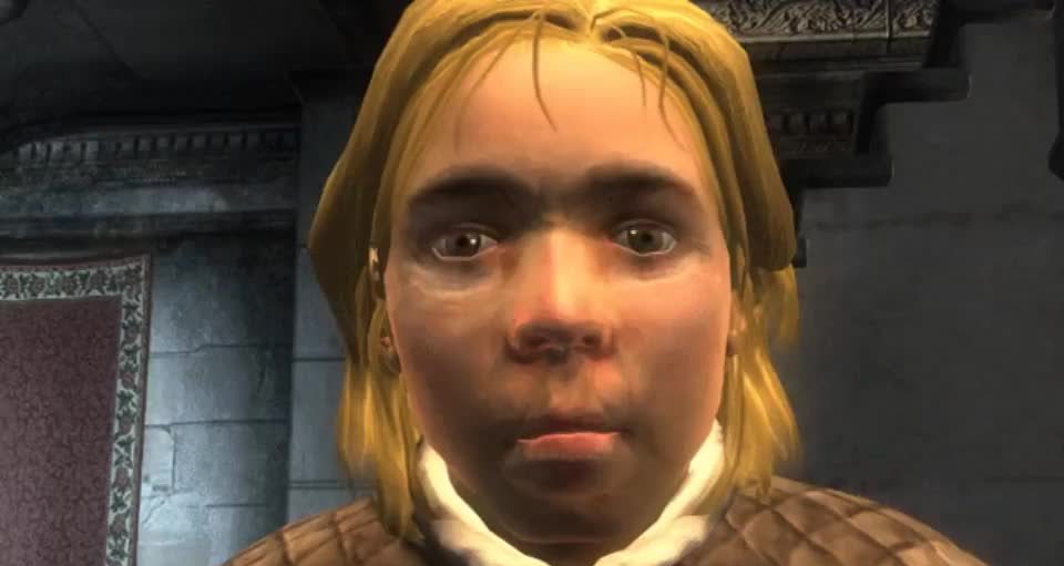 plasticwerewolf's tweet image. If you are playing Oblivion, please show me your character.