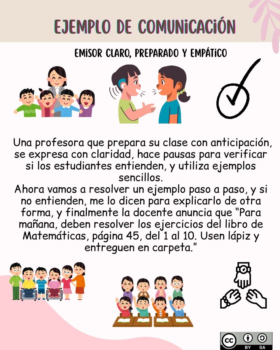 Ecordova25's tweet photo. "Comunicar no es solo hablar, es conectar con el otro, entender y ser entendido. Es el puente que transforma palabras en comprensión."🧏

#PedagogiadelasCienciasExperimentales #investigacion @jorgearmi20 @experimenutmach
@Ecordova25 @AngieOviedo_05
@YolandaS5290 @erikalindao765 https://t.co/sJmxqbaSQw