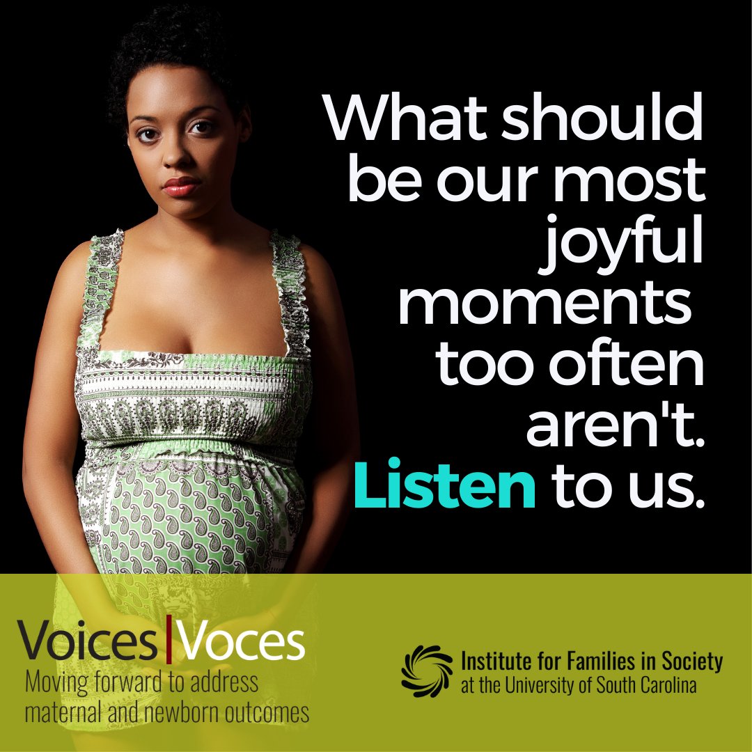 IFS_UofSC's tweet photo. "They kept telling me, it's ok, it's ok. But you know your body...I knew that something was wrong. But they didn't want to listen to me...this could have been prevented."
Visit https://t.co/AwMmZoZ7Rj to learn more.
#VoicesVoces #HearTheirVoices https://t.co/4g35OvIEVa