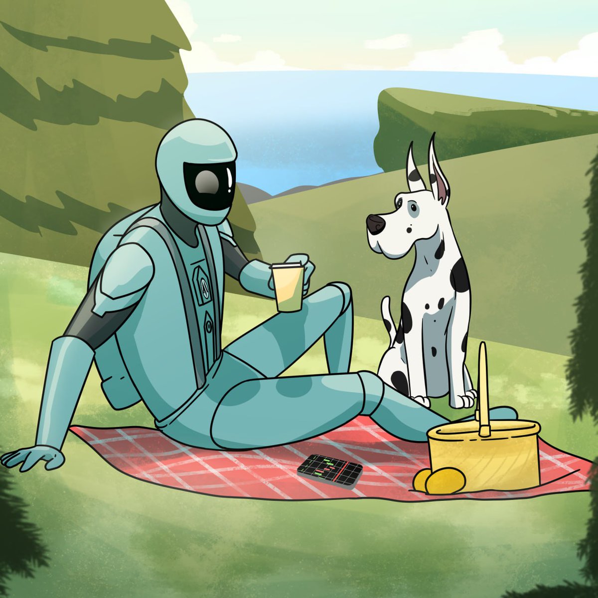 JustMuskIt's tweet photo. Perfect day for a picnic! https://t.co/sBw3DO9vIh