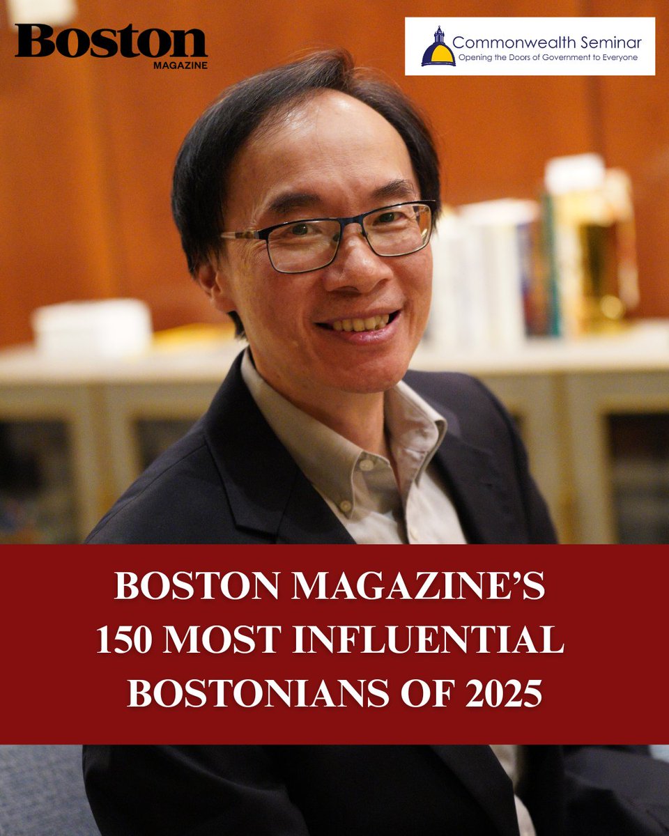 MACommSeminar's tweet photo. Our Exec. Director Leverett Wing has been named one of @BostonMagazine’s 150 Most Influential Bostonians of 2025! 🙌🏽

Thank you for recognizing his leadership + amplifying the work of the Commonwealth Seminar.

🔗 Read more: https://t.co/r4KfbYMRk1 https://t.co/9beLRSgEgS