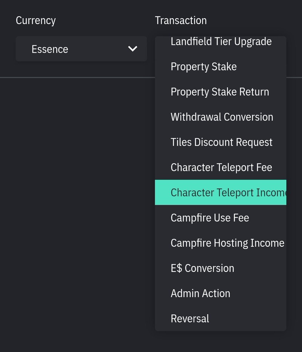 New #PlayToEarn elements of the transaction history on #Earth2io? 

Teleport Income and Campfire income could indicate the first new #P2E elements on #Earth2