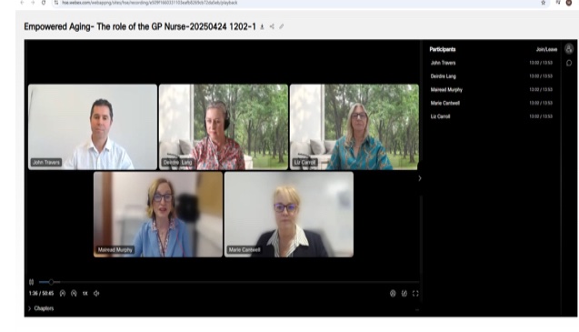 NationalPDCGPN (@nationalpdcgpn) on Twitter photo Inspirational PDC lunchtime webinar on empowered aging for GP nurses. Huge thanks to Deirdre Lang <a href="/deirdrelanglang/">Deirdre Lang</a> & Dr. John Travers! #Frailty #GPN #CPD Inspirational PDC lunchtime webinar on empowered aging for GP nurses. Huge thanks to Deirdre Lang <a href="/deirdrelanglang/">Deirdre Lang</a> & Dr. John Travers! #Frailty #GPN #CPD