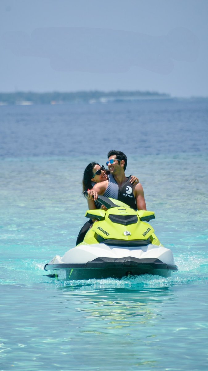 Making memories in the Maldives 💙