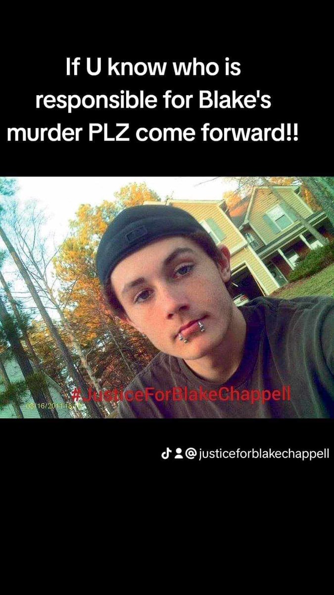 Here4Blake's tweet photo. 4,940 days gone and still no justice for Blake, Melissa or any of their loved ones.  Plz keep sharing Blake's story!!  That's the only way they will get answers. #JusticeForBlakeChappell #NewnanPoliceDepartment #Trending #GBI #NancyGrace #fypシ゚viral #NoTipIsTooSmall https://t.co/OWCgW63Bzv