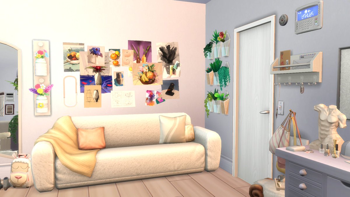 Catharina_Sims's tweet photo. This neutral bedroom is perfect for any young adult to explore their hobbies. In fact - maybe they started already? And possibly... they never finished any? Take your Sim on an egg-venture and help find them a new hobby! #ShowUsYourBuilds #SimsHome
https://t.co/5RjUqunEJ8 https://t.co/KYQfFc16Bq