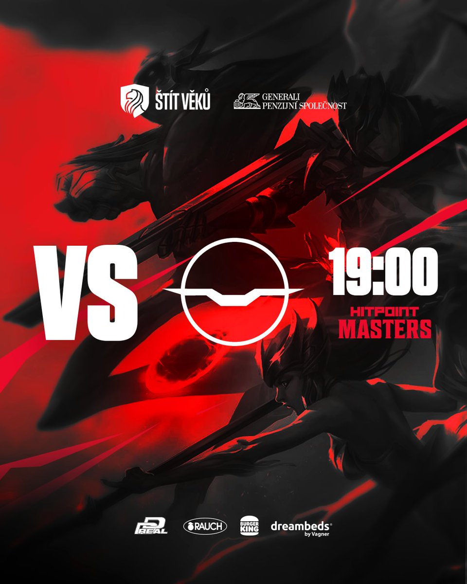 We’re also playing another League of Legends match today, this time against the still undefeated Nightbirds. 👊

🖥️ twitch.tv/hitpointcz

#HitpointMastersSpring2025