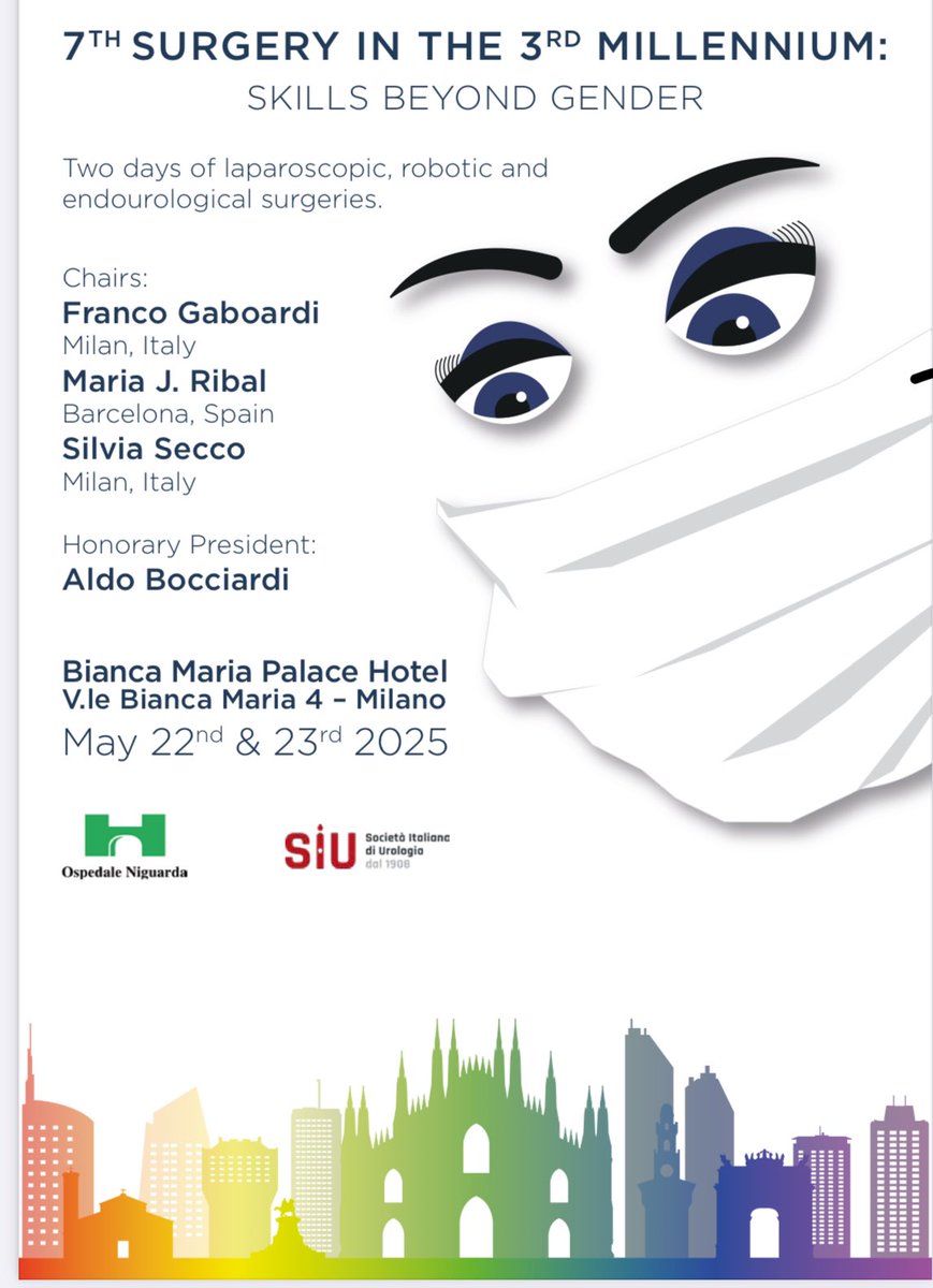 NICOLETTIRosse1's tweet image. Thank you sooo much @Seccosilvia for the invite to Urofem! Honored (and excited!) to be part of this amazing faculty as a young surgeon repping focal therapy for PCa
One day, a faculty full of female surgeons will be the norm — and initiatives like this are making it happen!💅🏽