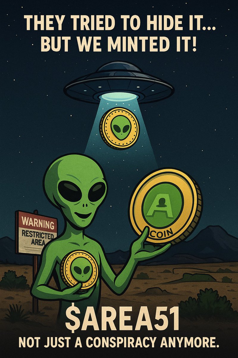 coinfiftyone's tweet photo. BUY NOW 
CA:2eFACutSoKZ7zeLKZhHmKV6KyJQLpMgdvugzBL82f2LU
#A51C #Europa #China #usa #trump #musk #elon #elonmusk #DonaldTrump #SOL #SolanaMemeCoins #SolanaAirdrop #SolanaCommunity #Memes #memecoin1000x #memecoin #MemeCoinSeason2025 https://t.co/98kaBmwcSI