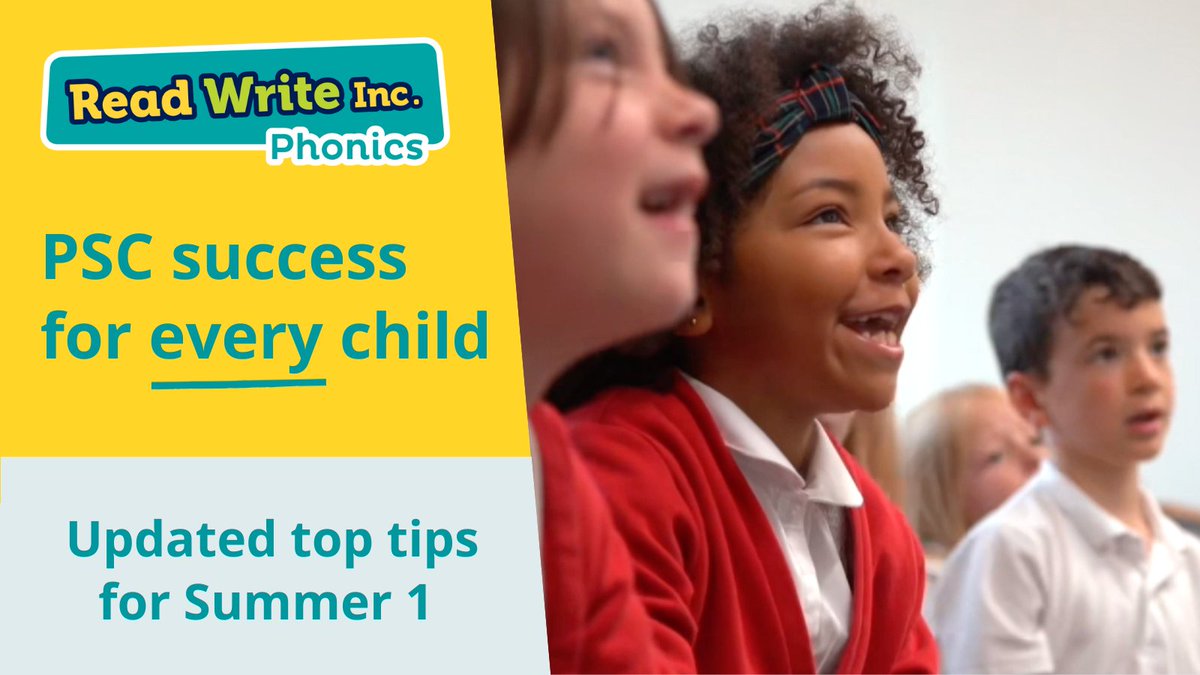 We’re here to help you in the run up to the PSC. We have updated our top tips for Summer 1 as the countdown begins! Films are available on the School Portal to help with all aspects of PSC support. 

View our top tips and explore more on our website: ow.ly/p22O50VH70T