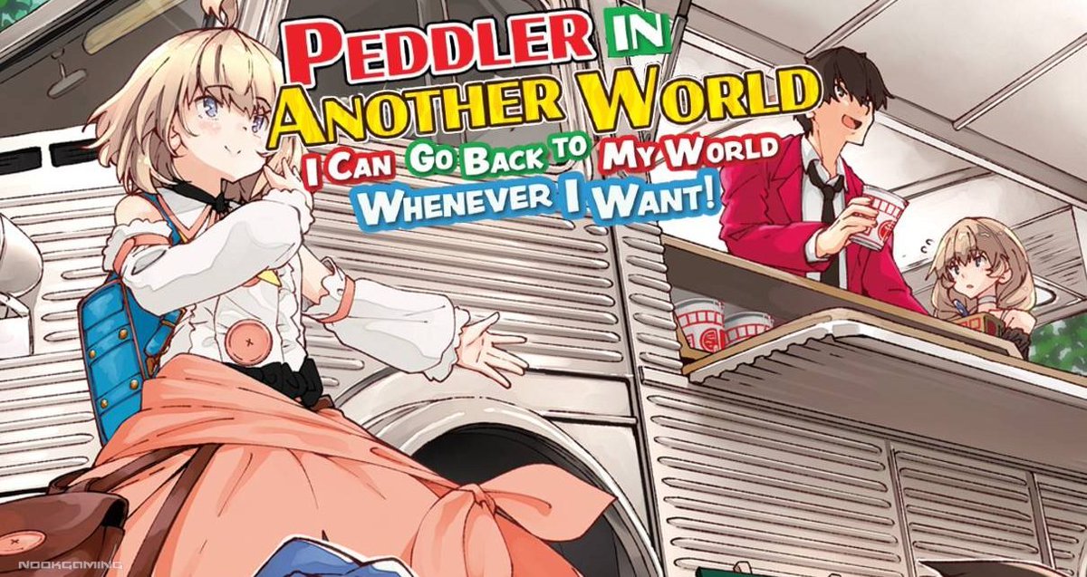 NookGaming.com | JRPGs, Visual Novels and More💕 (@nooksite) on Twitter photo 📚It's been a while, so here's another #LightNovel review! We checked out 'Peddler in Another World: I Can Go Back to My World Whenever I Want!' from <a href="/jnovelclub/">J-Novel Club</a>, a somewhat slow-life isekai fantasy with charm
🖊️Review: nookgaming.com/peddler-in-ano… 📚It's been a while, so here's another #LightNovel review! We checked out 'Peddler in Another World: I Can Go Back to My World Whenever I Want!' from <a href="/jnovelclub/">J-Novel Club</a>, a somewhat slow-life isekai fantasy with charm
🖊️Review: nookgaming.com/peddler-in-ano…