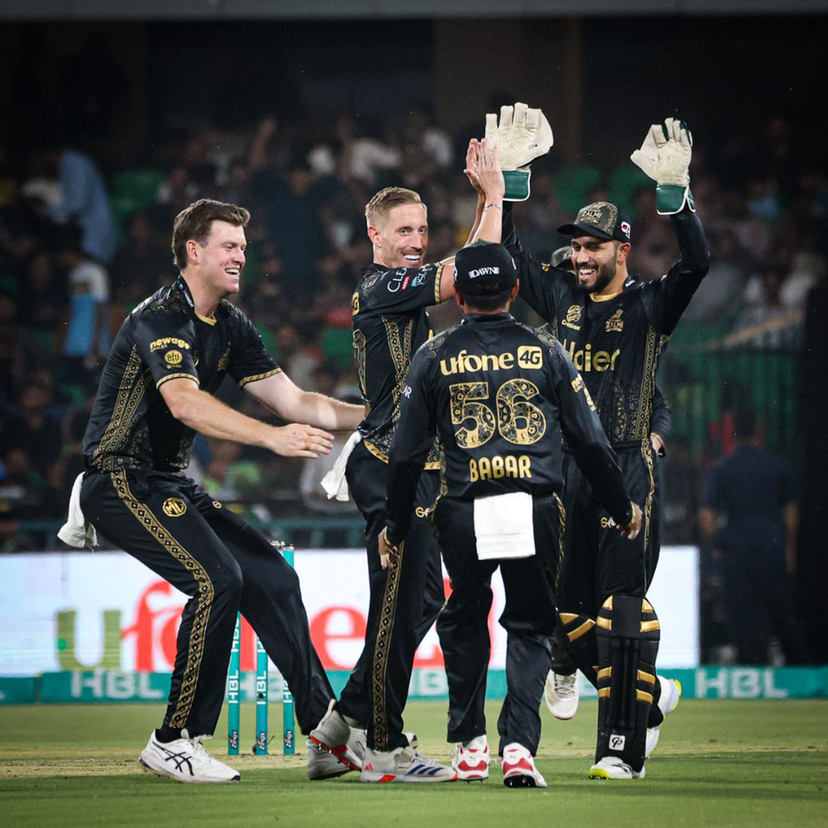 Some celebrations 📸⚡️💛

#Zalmi #ZalmiXLegacy #YellowStorm #HBLPSLX #LQvPZ