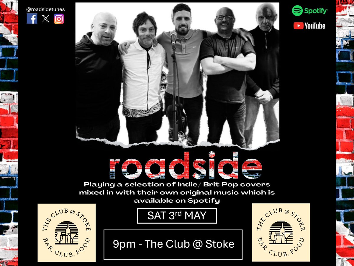 We return to action Next Saturday night, 9pm at The Stoke Bar ( club @ Stoke ) 💚#Plymouth #Livemusic #britpop #indie 
<a href="/highnos36/">sticksalger</a>