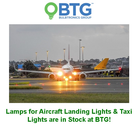 In Stock: Landing &amp; Taxi Lamps for Aircraft - mailchi.mp/bulbtronics/ai…