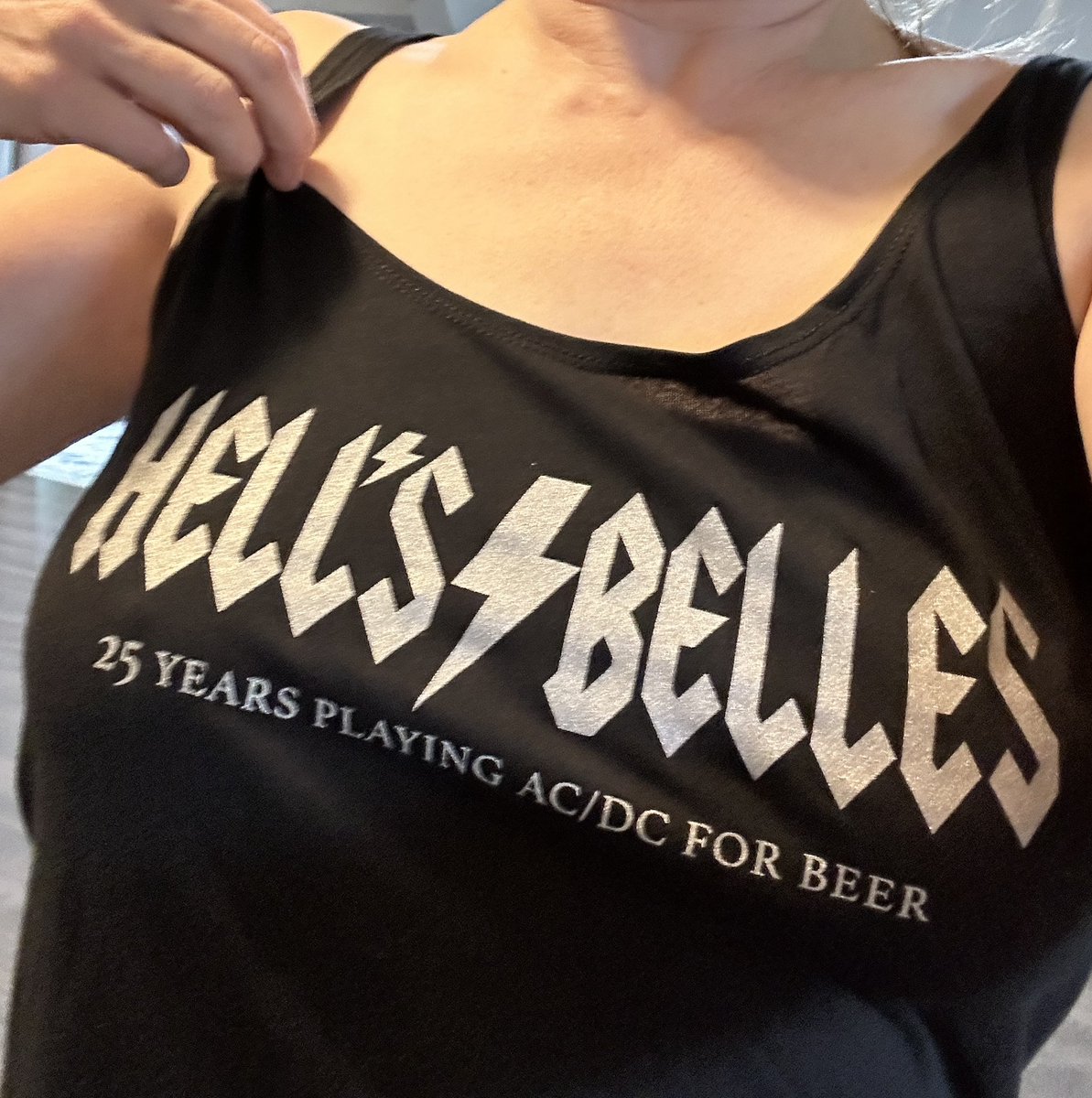 HellsBellesUSA's tweet image. 25 Years of celebrating the greatest rock 'n roll band of all time; AC/DC.  Congratulations Hell's Belles!  Keep on riding. Ride On. 
Fresh in our merch store. Link in bio. #hellsbelles