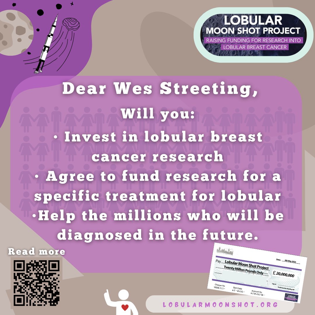 We’re being badly let down by the current Government and have been forgotten by the health system. Please tell the LMSP story to encourage the Government to release £20m funding required to carry out this vital five-year research project=further spread the word about #LBC 🚀