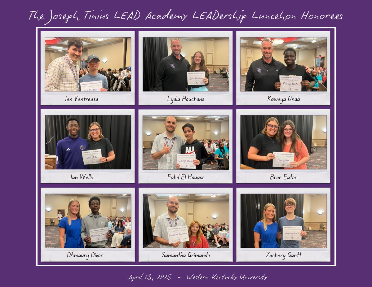 LEAD Academy (@bghsleadacademy) on Twitter photo We celebrated a great group of students yesterday at our LEADership Luncheon! Thank you as always to <a href="/wku/">Western Kentucky University</a> for their generosity and hospitality to help make it a special event for our students and families. Congrats to all of our honorees! #excellenceisworththeeffort We celebrated a great group of students yesterday at our LEADership Luncheon! Thank you as always to <a href="/wku/">Western Kentucky University</a> for their generosity and hospitality to help make it a special event for our students and families. Congrats to all of our honorees! #excellenceisworththeeffort