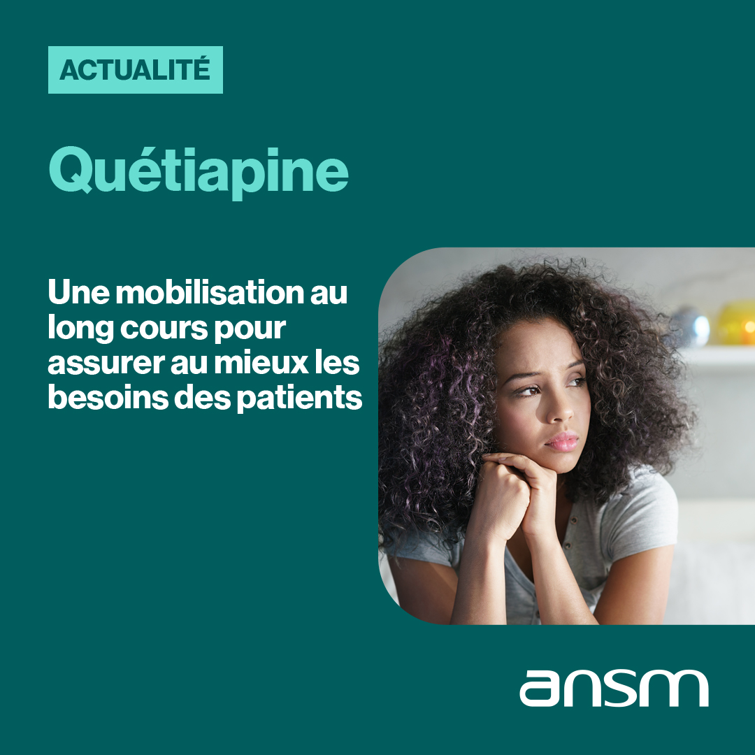 ansm's tweet photo. Point de situation sur les tensions d’approvisionnement en quétiapine (Xeroquel LP et génériques)

↪️En lien avec les professionnels de santé et les laboratoires, différents leviers d’action ont été activés pour couvrir au mieux les besoins des patients

🔗https://t.co/IHREqBMFwf https://t.co/JE8LE71Im4