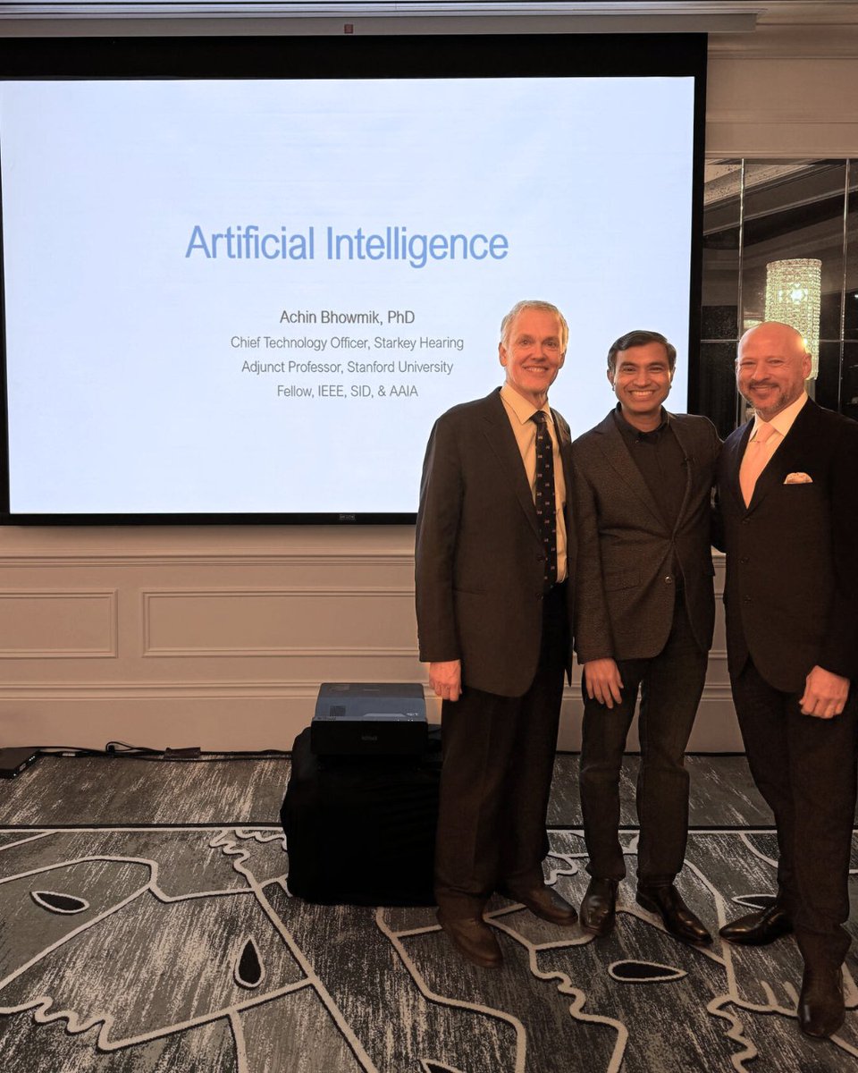 Achin Bhowmik, Ph.D. tweet media