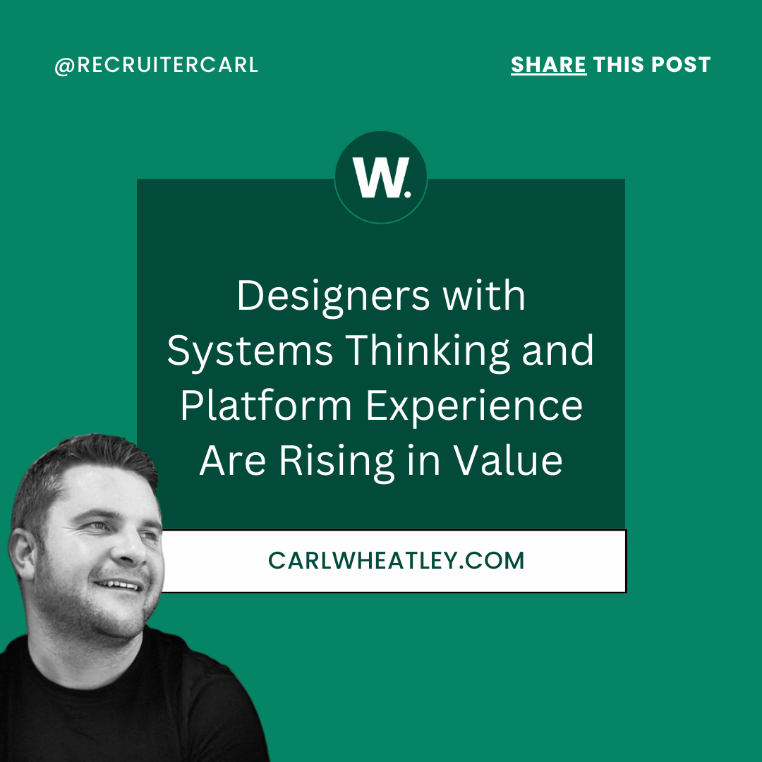 Design is shifting.

It’s not just about pretty UIs anymore.

System thinkers who build design foundations, scale patterns, and think in flows?

They’re the real MVPs.

#ProductDesign #UX #DesignSystems #HiringDesigners