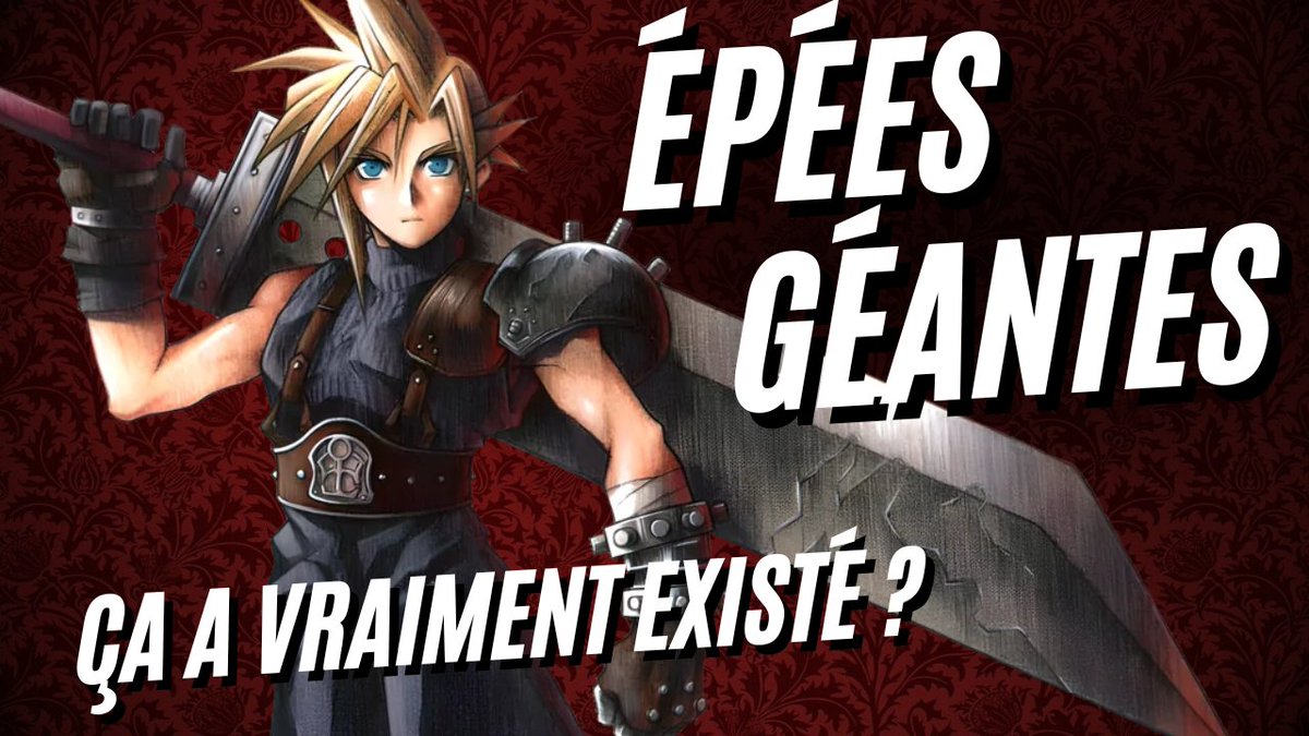 Hycarius's tweet image. [NOUVELLE VIDÉO !]

⚔️ Les épées géantes, ça a vraiment existé pour se battre ?

Réponse dans ce nouvel épisode d&apos;Histo ou Disco !

N&apos;hésitez pas à partager, ça aide toujours la chaîne ^^

➡️ youtu.be/JfkCTKRiXb0 ⬅️