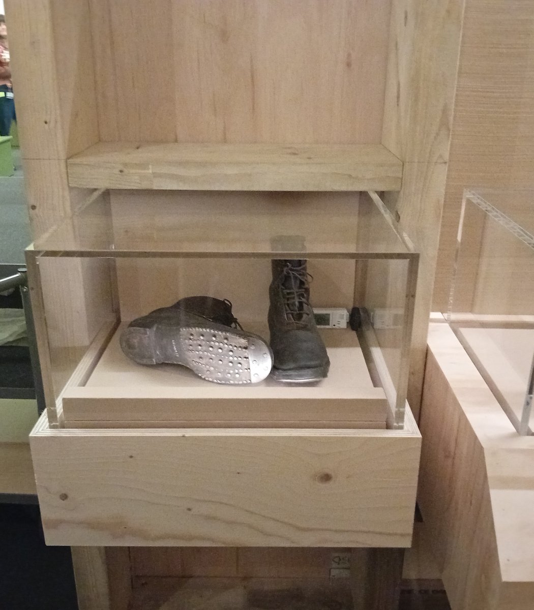 These gardening boots in our collection, worn by artist, gardener and craftswoman, #GertrudeJekyll, are now on loan to the <a href="/britishlibrary/">British Library</a>.

They can be seen in the exhibition Unearthed! The Power of Gardening which opens today until Sunday 10 August.

#NationalGardeningWeek