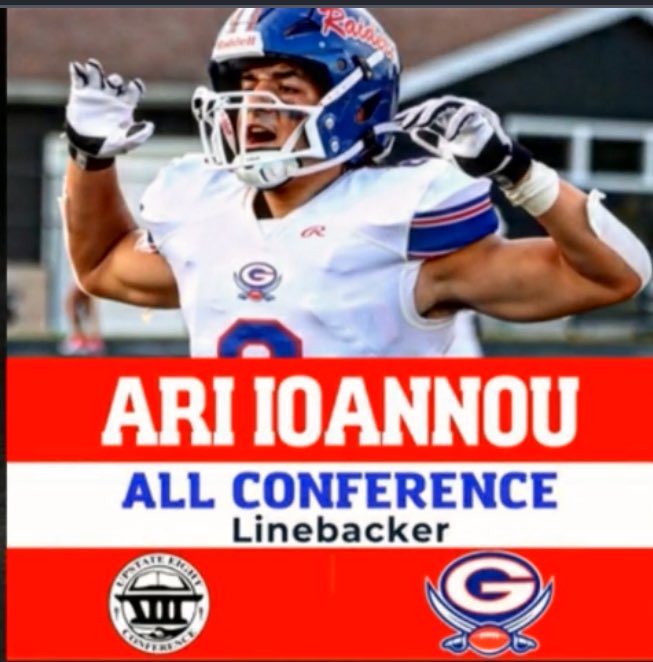 2026 LB 
Ari Ioannou 
Glenbard South (IL.)
6-0/200 🎓 3.84 GPA 
<a href="/lambi1537/">lambros (ari) Ioannou</a> 
<a href="/GlenbardSouthFB/">GBS Raiders Football</a> 

hudl.com/video/3/165065…