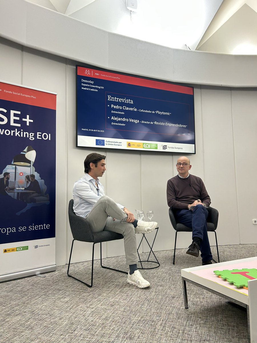Qué interesante escuchar a Pedro Clavería, CEO de <a href="/playtomic_/">Playtomic</a> , entrevistado por Alejandro Vesga, de <a href="/revistaemp/">revistaemprendedores</a> en <a href="/eoi/">EOI</a>