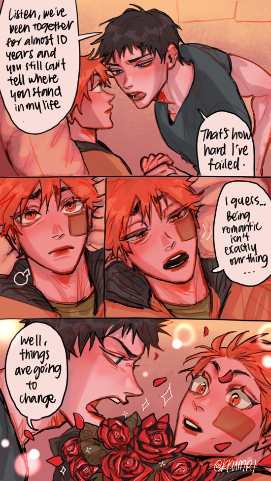 kkumrii's tweet photo. to you, from italy #12: shoujo king
#kagehina #haikyuu https://t.co/4tRiATLaaS