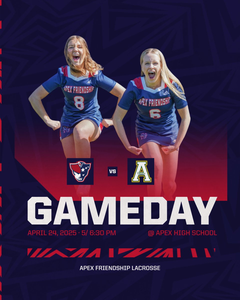 Tough matchup at Apex tonight. Come out and support your lady patriots!