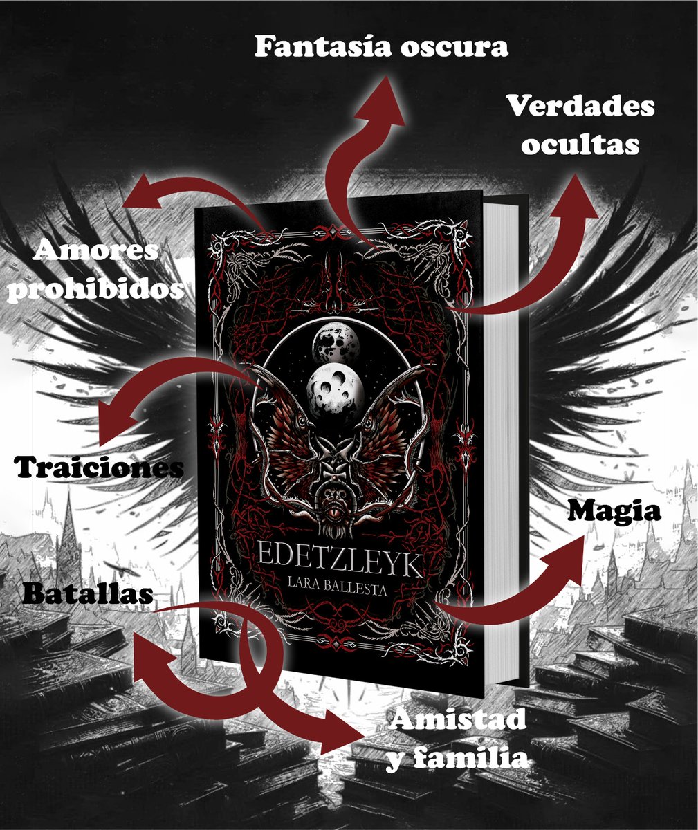 KLBarkerbeck's tweet photo. Ayer fue 23 de abril, uno de los mejores días 🌹📖 Os dejo algo más de información sobre Edetzleyk junto a una reseña que no tiene precio 🖤 https://t.co/mBXVbU8Tlm