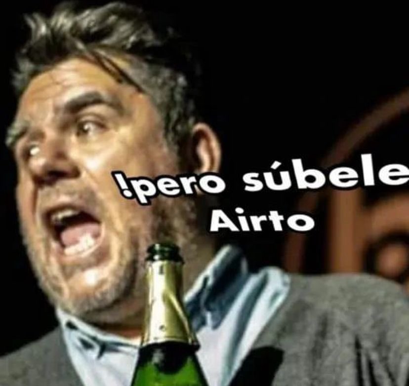 Ornelatm's tweet image. Me cagan los héroes pero Chiqui riesgo es totalmente con sabor a viernes. Me gustó más que la original…

¡Pero súbele Airto! 
 #PoderosoYaEstufas
