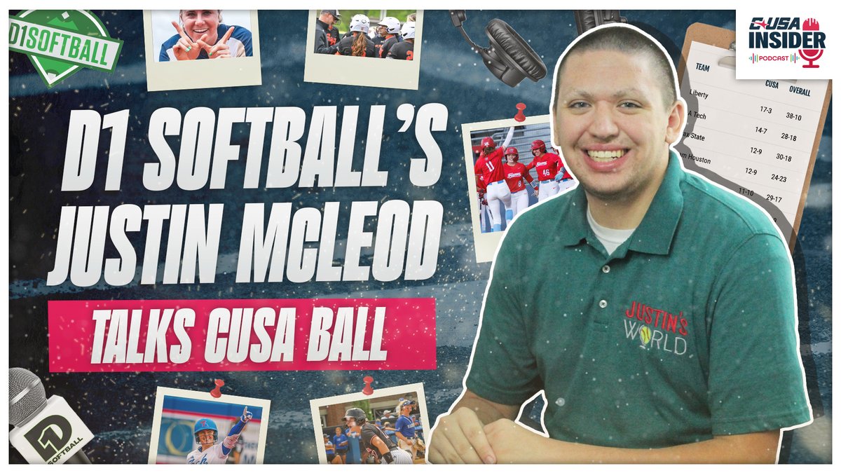 CUSAInsiderPod's tweet image. π¨ NEW POD ALERT π¨
- Crowning Spring Champions ππΎπβ³οΈ
- CUSA Baseball is heating up
- CUSA Softball deep-dive with @justfactsmaam from @D1Softball
Watch: youtu.be/uIatKvZRlWc?siβ¦
#NoLimitsOnUs