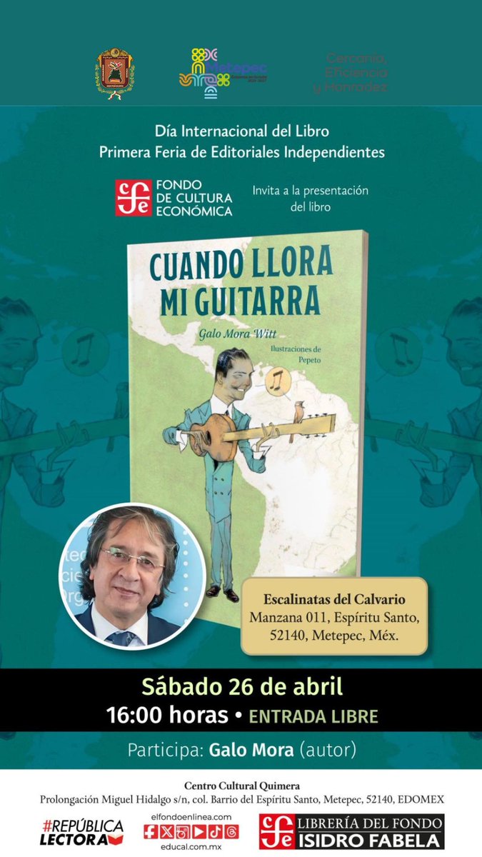 signos997's tweet photo. Sobre festejos por el Día del Libro: 1era Feria de Editoriales Independientes. Mercado Creativo de Artistas Emergentes, platicamos con Emma Arévalo, de Cultura Metepec https://t.co/0IhHaQwN1J