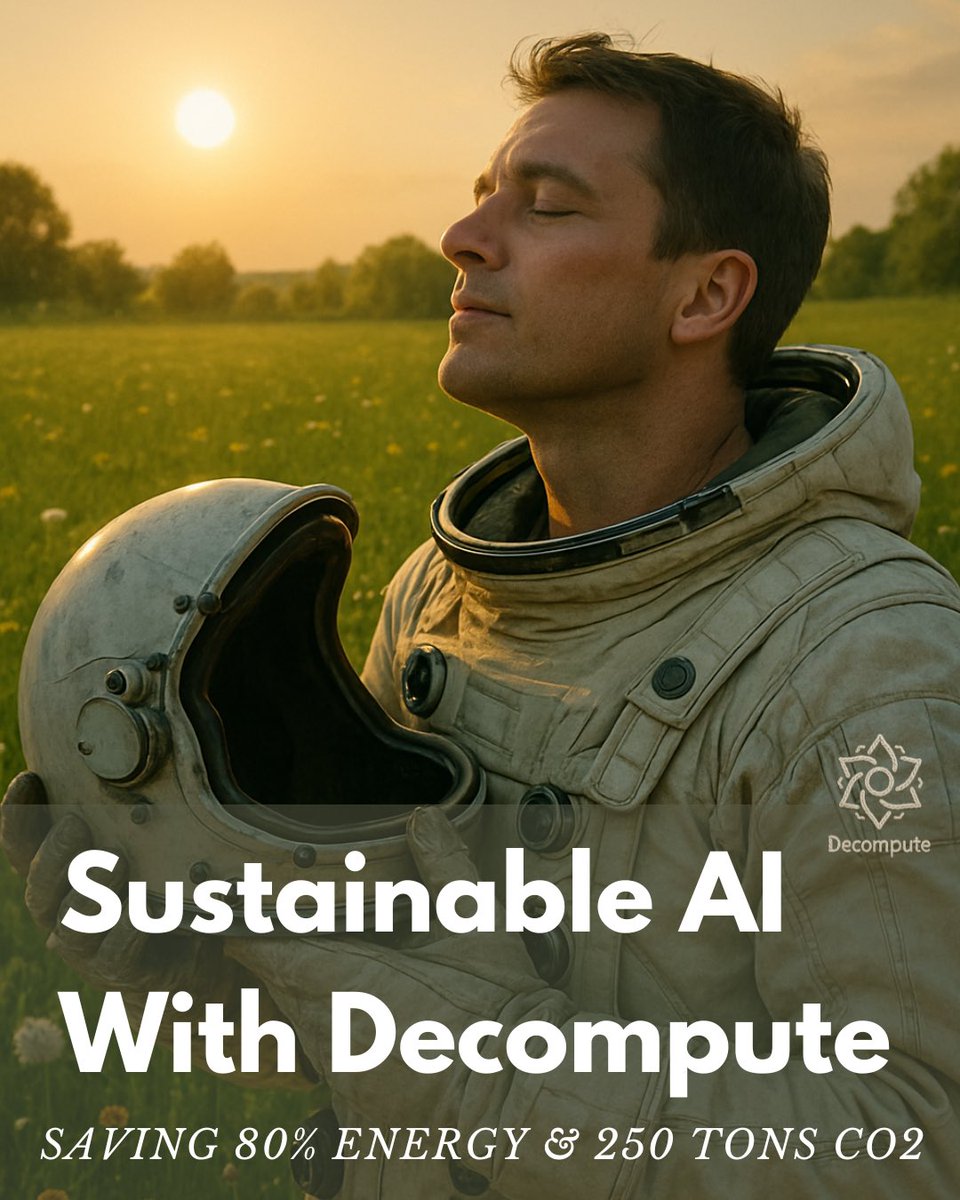 Hina Dixit (@hinadixit) on Twitter photo Breathe New Energy Into AI
<a href="/DecomputeAI/">Decompute AI</a> is reimagining the cost of intelligence.
LaserTune and Aurora cut energy use by up to 80%, saving over 600,000 kWh/monthāall while running on your device.
No datacenter.
No compromise.
Just pure performance.
Sustainable. Local. Private. Breathe New Energy Into AI
<a href="/DecomputeAI/">Decompute AI</a> is reimagining the cost of intelligence.
LaserTune and Aurora cut energy use by up to 80%, saving over 600,000 kWh/monthāall while running on your device.
No datacenter.
No compromise.
Just pure performance.
Sustainable. Local. Private.