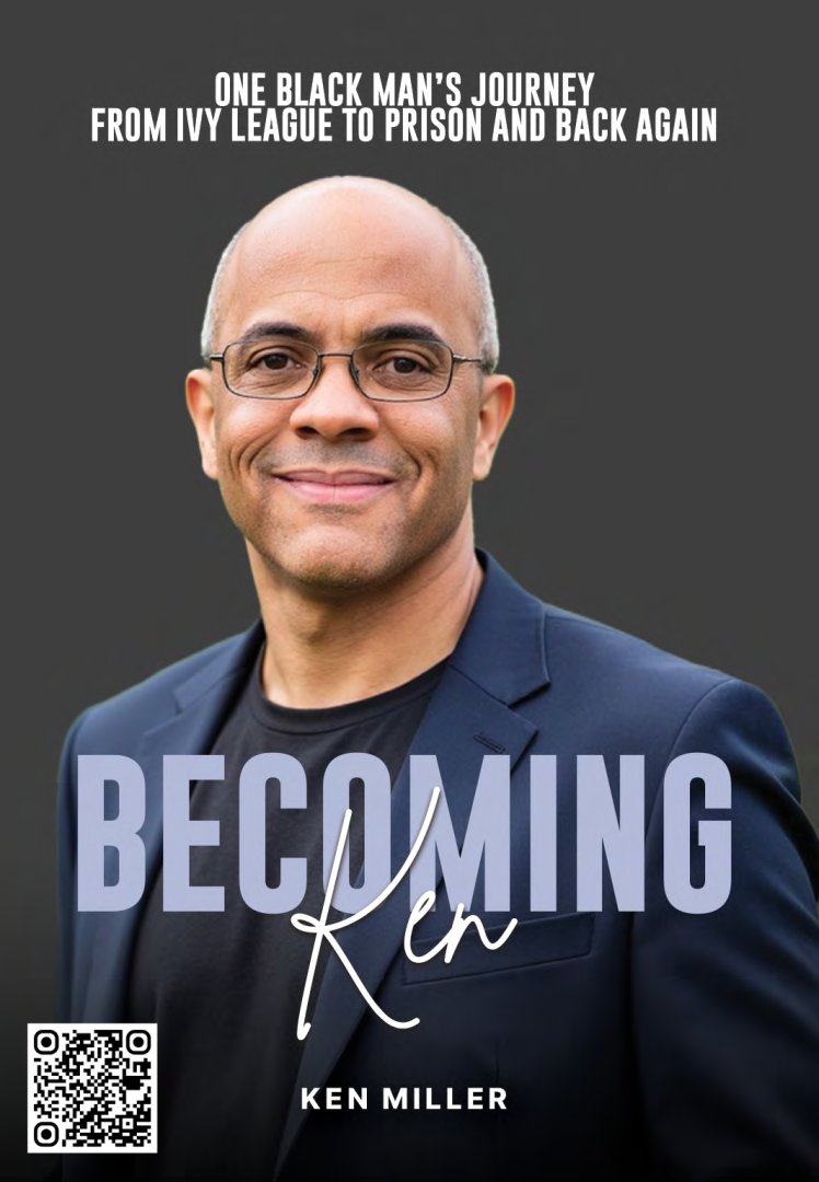 From Ivy League to prison and back again—Becoming Ken is my story of failure, redemption, and transformation. 
📘 Out May 19th. Preorder now. becomingkenbook.com

#BecomingKen #Memoir #RedemptionStory #BlackAuthors #BookLaunch #SecondChances