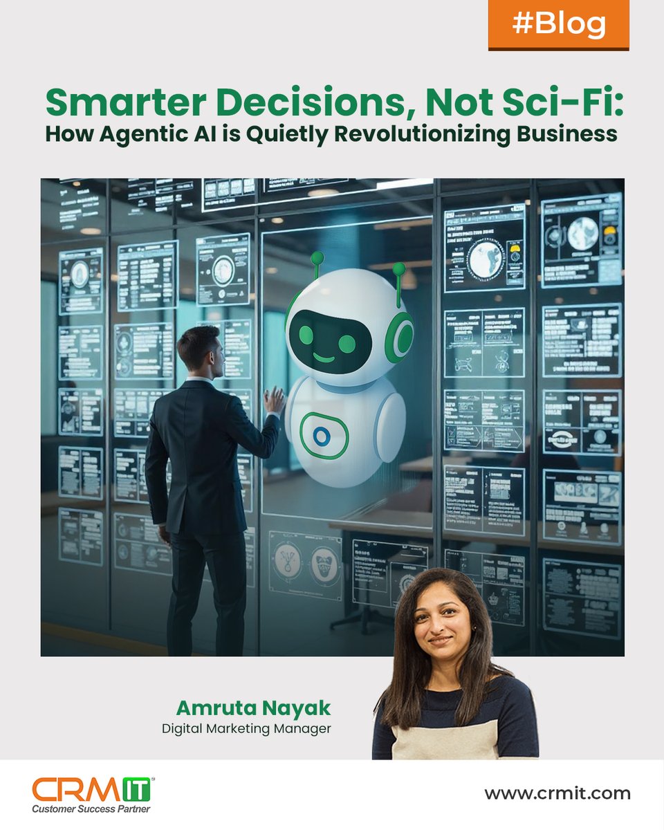 crmitsolutions's tweet image. AI isn’t sci-fi anymore – it’s your next strategic move.

Discover how Agentic AI is quietly transforming business.

Read More 

        👇

bit.ly/4jSZW1z

#AgenticAI #CRMITSolutions #ASVP #AIForBusiness #DigitalTransformation