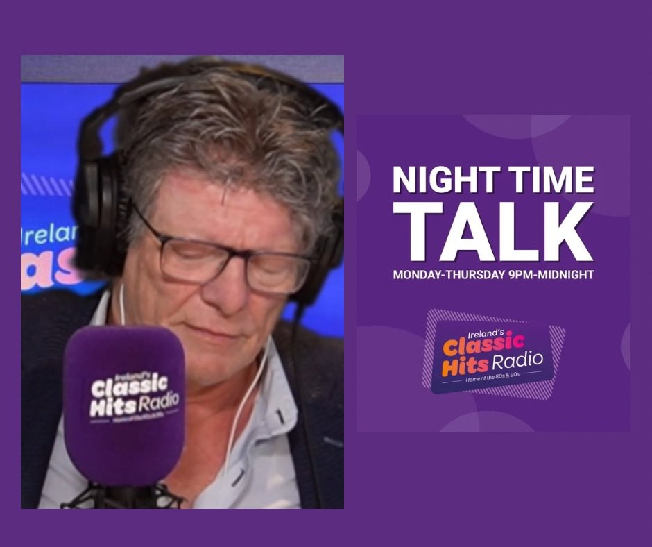 🎙️TONIGHT ON NIGHT TIME TALK FROM 9PM WITH NIALL BOYLAN

🗳️ Should there be an upper age limit on voting — like there is for cardinals in the Vatican?
👶 Do you regret having kids? Of course you love them, but if you could go back, would you choose a different path?
💀 What