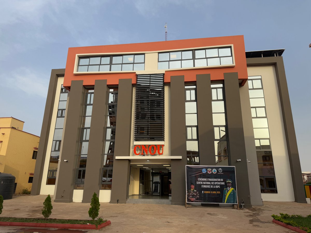 HydrometMali's tweet photo. Le Mali renforce sa résilience face aux catastrophes climatiques avec l’inauguration du Centre National des Opérations d’Urgence de la Direction Générale de la Protection Civile, grâce au projet @HydrometMali https://t.co/Ln70bmJMV6