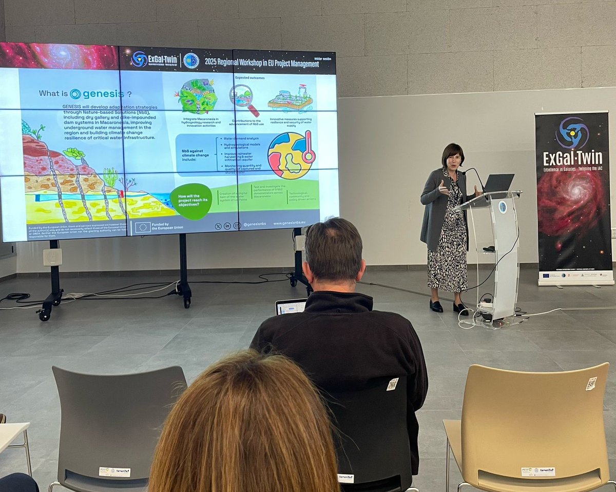 LPRC_ES (@lprc_es) on Twitter photo Participamos en el workshop sobre retos y oportunidades en la gestión de proyectos europeos organizado por el <a href="/IAC_Astrofisica/">IAC Astrofísica</a> dentro del proyecto ExGal-Twin 🇪🇺
Aprendimos 💡 con entidades canarias que gestionan proyectos europeos y compartimos 🤝 nuestra experiencia. Participamos en el workshop sobre retos y oportunidades en la gestión de proyectos europeos organizado por el <a href="/IAC_Astrofisica/">IAC Astrofísica</a> dentro del proyecto ExGal-Twin 🇪🇺
Aprendimos 💡 con entidades canarias que gestionan proyectos europeos y compartimos 🤝 nuestra experiencia.