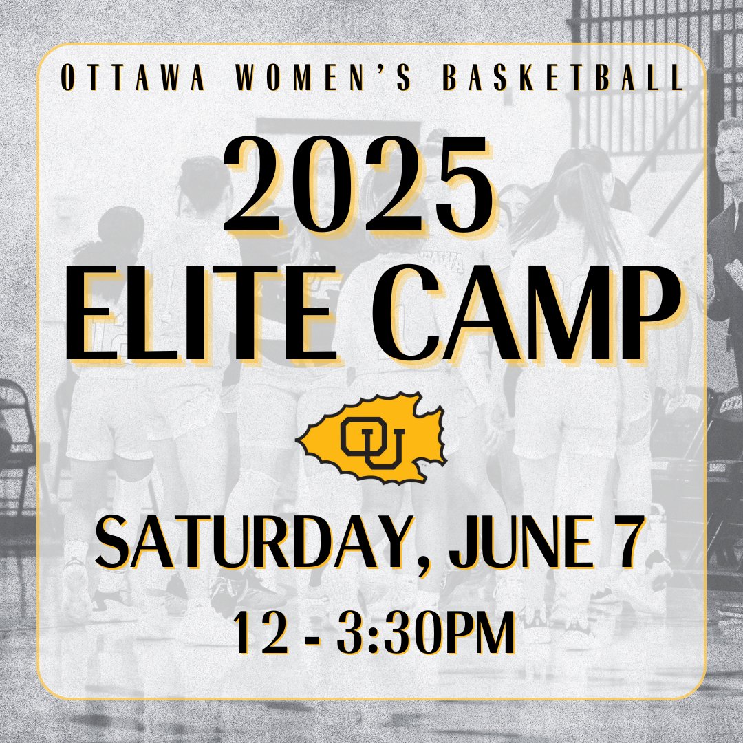 𝟐𝟎𝟐𝟓 𝐎𝐔 𝐖𝐁𝐁 𝐄𝐥𝐢𝐭𝐞 𝐂𝐚𝐦𝐩🧃

📅 June 6
🕛 12 - 3:30pm
👥 2026s, 2027s, &amp; 2028s
📍 Wilson Field House
ℹ  Campus tour given before camp
🔗 tinyurl.com/2025elitecamp

𝐒𝐢𝐠𝐧 𝐮𝐩 𝐭𝐨𝐝𝐚𝐲!