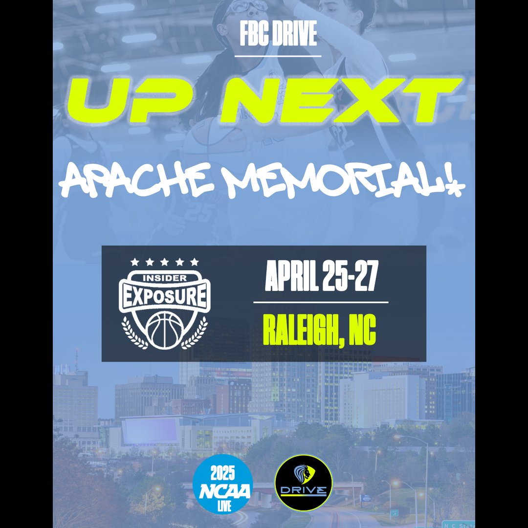 UP NEXT!  NCAA Live Period #1 - Apache Memorial - Raleigh, NC
