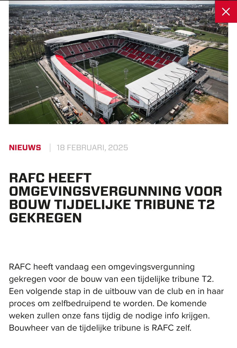 Jordubbel (@jordi1880) on Twitter photo 18/2, de laatste keer dat <a href="/official_rafc/">Royal Antwerp FC</a> gecommuniceerd heeft over tribune 2. Stilaan tijd om een korte update bekend te maken? #RAFC 18/2, de laatste keer dat <a href="/official_rafc/">Royal Antwerp FC</a> gecommuniceerd heeft over tribune 2. Stilaan tijd om een korte update bekend te maken? #RAFC