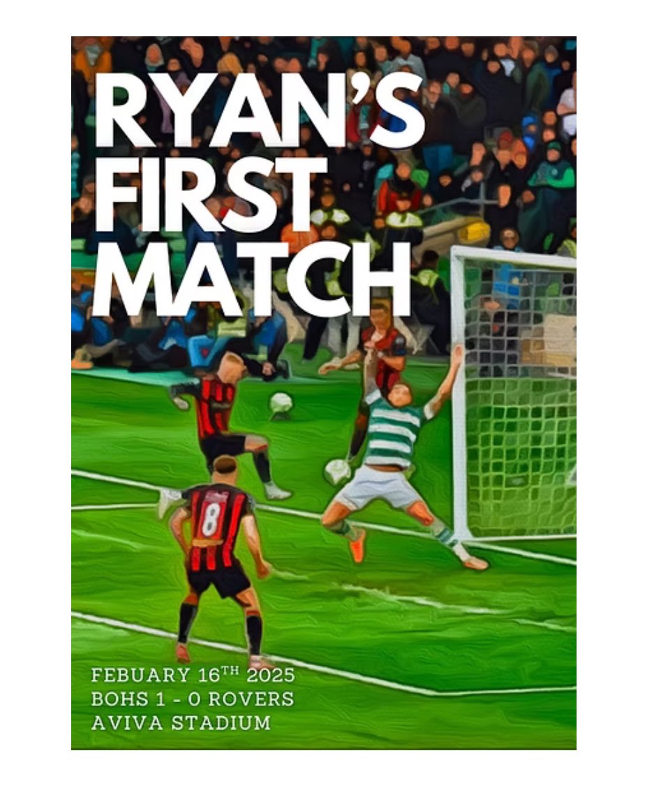 CrianDesignsIre's tweet image. Bespoke designs to celebrate your loved one’s first ever match? 

Get in contact via email or the website and we will do the rest. 

Delivered to your door or download to your finger tips. 

Bespoke design available here: 

criandesigns.com/category/engag…