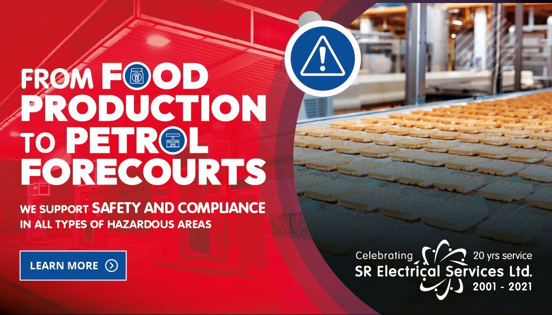 At SR Electrical Services, we bring decades of expertise, delivering tailored solutions to businesses across a range of industries 🏭 From food production to petrol forecourts, we support companies operating in hazardous areas. Learn more about us: bit.ly/3StVwDH