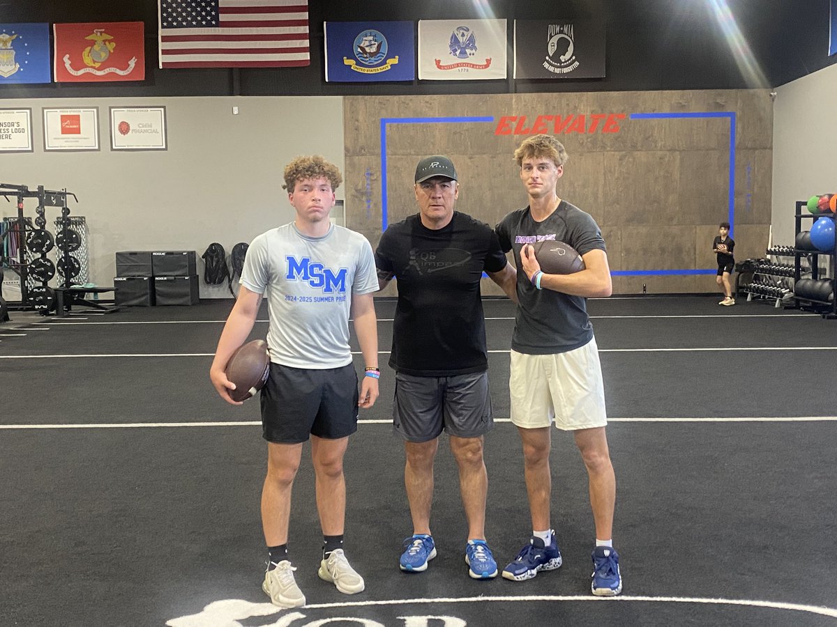 QB Impact (@qbimpact) on Twitter photo 2026 Heritage Hall QB <a href="/Hud_Ferris/">Hudson Ferris</a>
2027 MSM QB <a href="/roman_qb/">Roman Manella</a>
Lab work with <a href="/CoachGeorge5/">Tom George</a> at <a href="/ISP_OKC/">Impact Strength & Performance</a> #offseason 2026 Heritage Hall QB <a href="/Hud_Ferris/">Hudson Ferris</a>
2027 MSM QB <a href="/roman_qb/">Roman Manella</a>
Lab work with <a href="/CoachGeorge5/">Tom George</a> at <a href="/ISP_OKC/">Impact Strength & Performance</a> #offseason