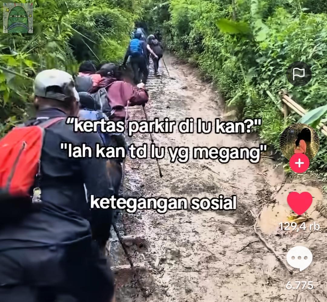 💚 Semuaa aja di "sosial" in 😭