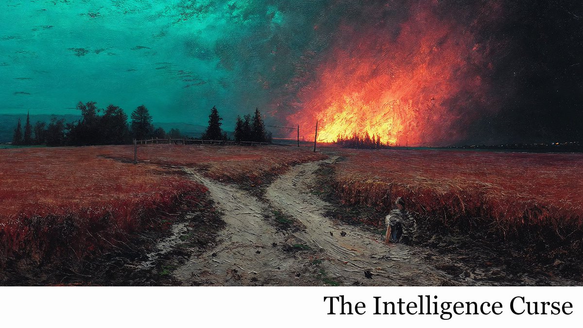 Luke Drago (@luke_drago_) on Twitter photo By default, AI will replace all of us in the economy, creating a new social contract where powerful actors won't have to care about regular people.
<a href="/LRudL_/">Rudolf Laine</a> and I have written an essay series called
The Intelligence Curse
in which we outline the problem and how to solve it 🧵 By default, AI will replace all of us in the economy, creating a new social contract where powerful actors won't have to care about regular people.
<a href="/LRudL_/">Rudolf Laine</a> and I have written an essay series called
The Intelligence Curse
in which we outline the problem and how to solve it 🧵